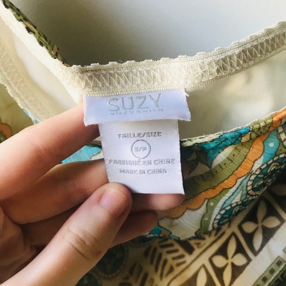 Suzy Shier Floral Skirt | Summer skirts, sundress - Picture 2 of 3